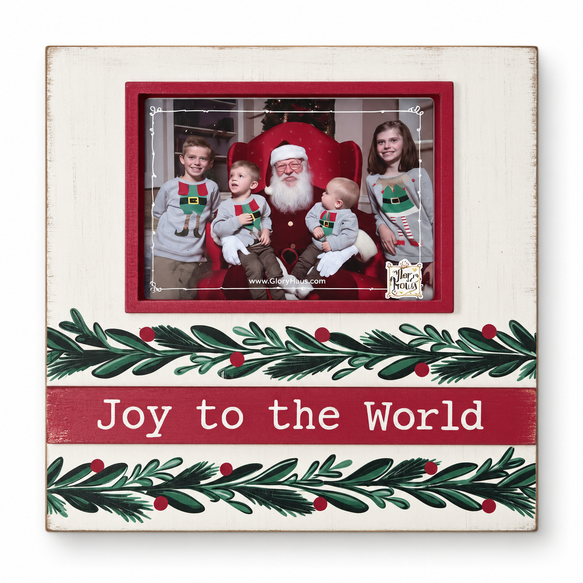 Glory Haus Joy to the World Picture Frame