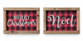 CBK Wooden Christmas Signs