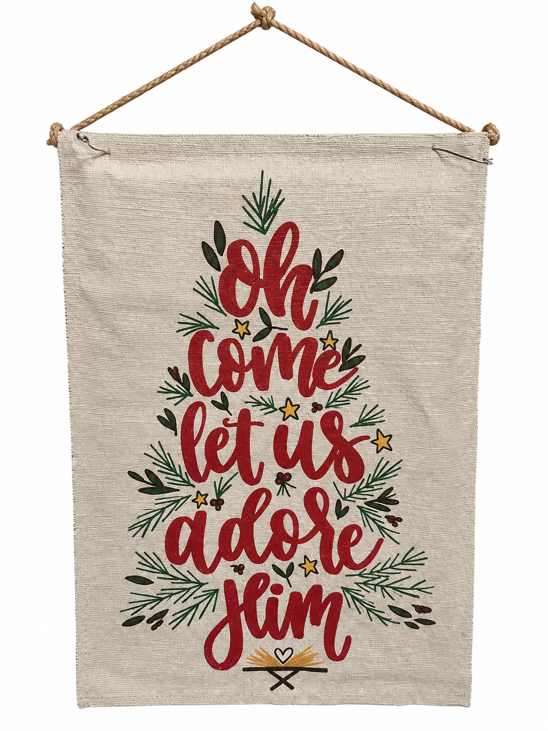 Glory Haus Let us adore him hanger