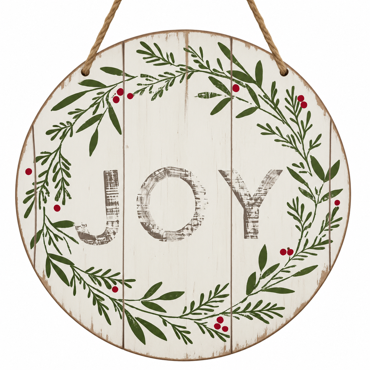 Magnolia Lane Joy Wreath Door Hanger