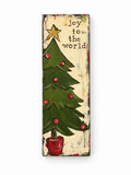 Joy to the world 4x12 canvas decor