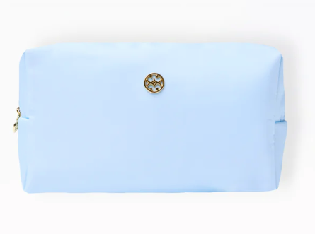 Mary Square Let's Face It Cosmetics Bag Sky Blue