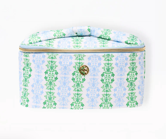 Mary Square Kiss & Makeup Cosmetics Bag Heirloom Vine
