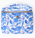 Mary Square Ultra Glam Cosmetic Bag Porcelain Vines