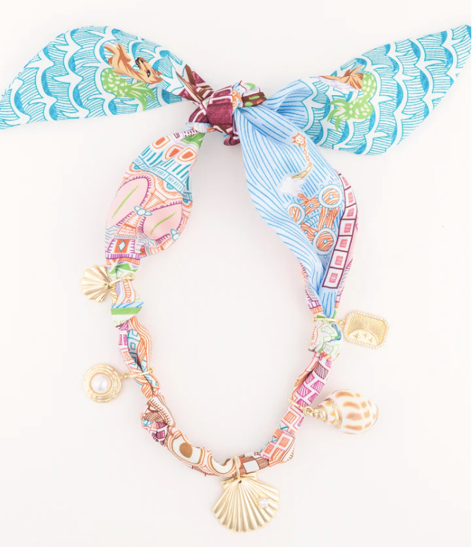 Michelle McDowell Farah Scarf Necklace