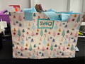 Christmas Swing tote bag