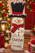 Ganz Lightup Snowman Door Hanger