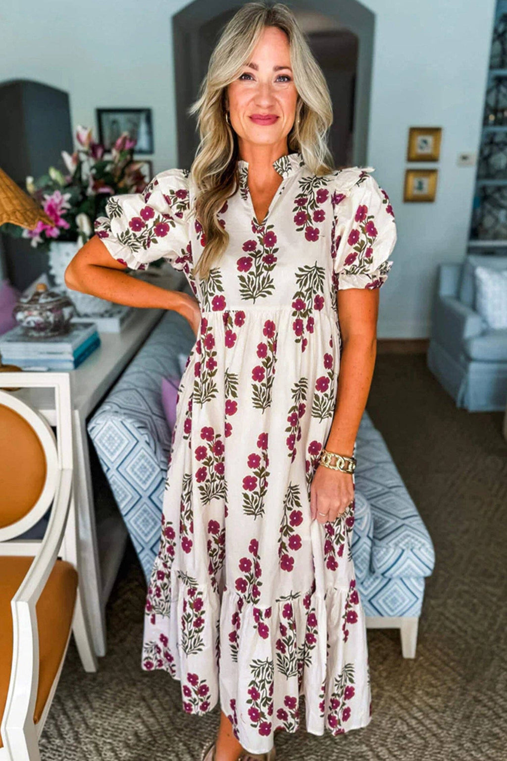 Lovesoft Floral Maxi Dress