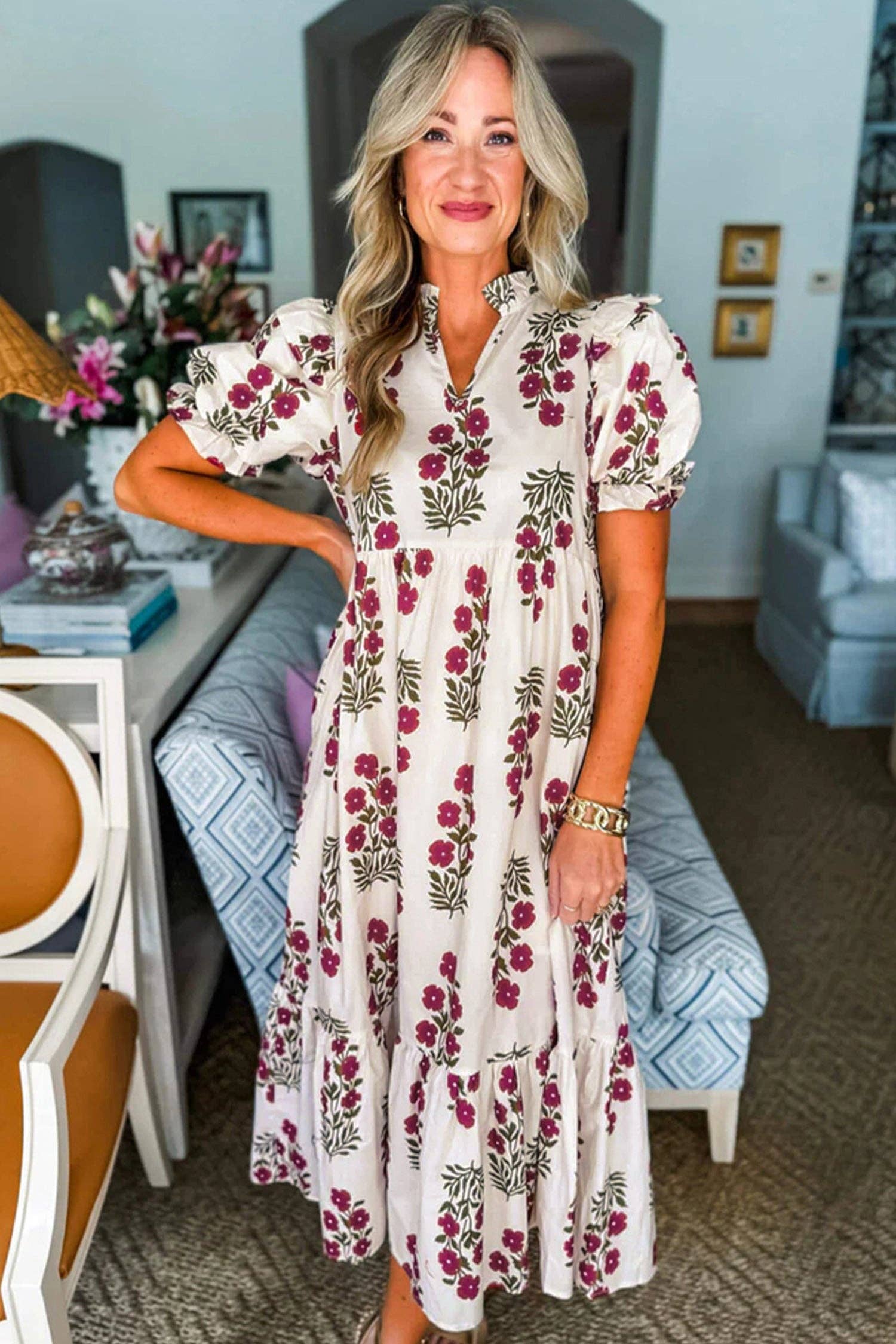 Lovesoft Floral Maxi Dress