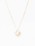 Michelle McDowell Alexandra Heart Locket Necklace Gold