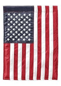 Magnolia Garden 29"x42" American Flag