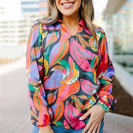 Mary Square Avery Top Eyes on me Multi