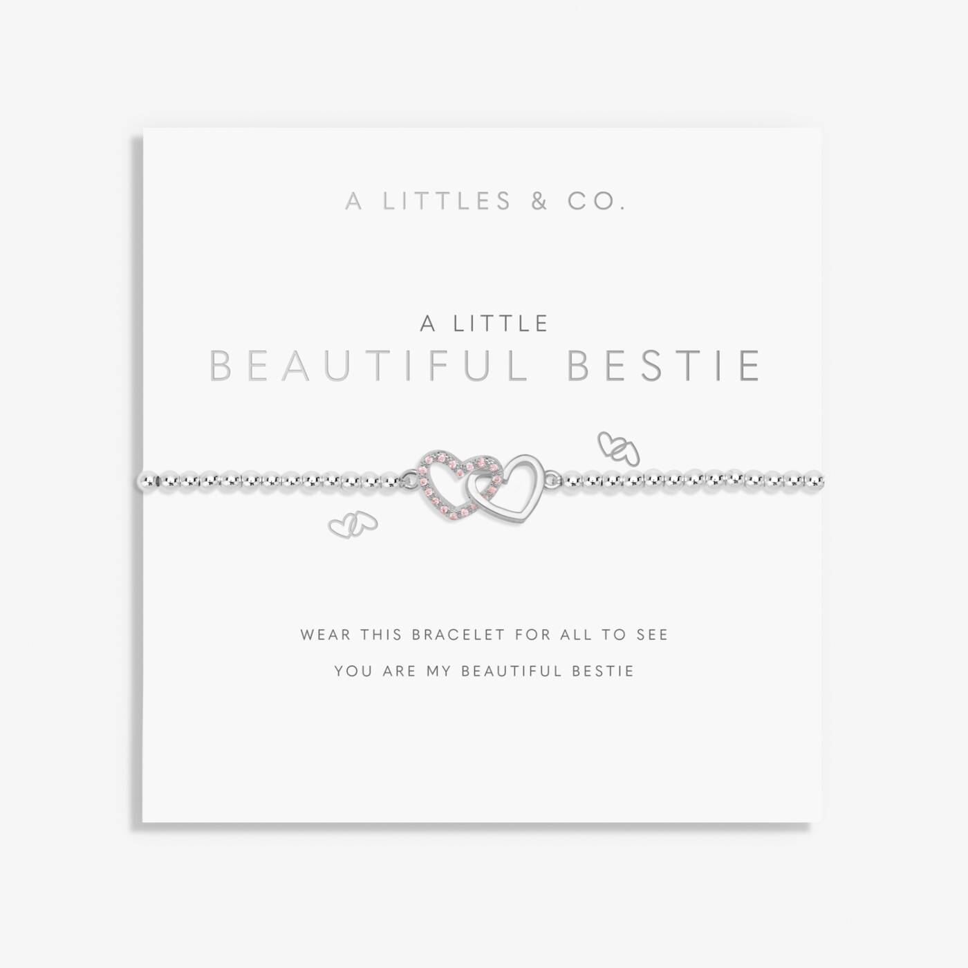 A Littles & Co Beautiful Bestie Stretch Bracelet