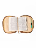 Mary Square Bible Cover Camel