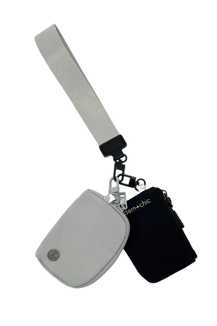 Modern+Chic Dual Pouch Wristlet