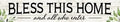 My Word! Above Boards Bless this Home and All Who Enter