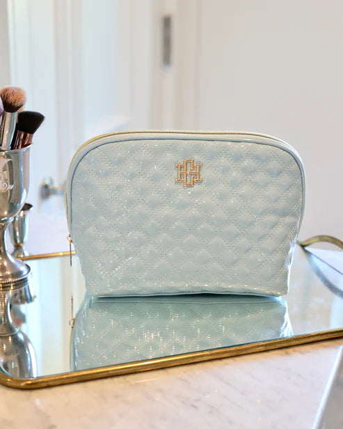 Caroline Hill Blue Capri Pouch