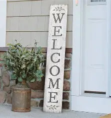 My Word! Porch Boards Welcome Sprig