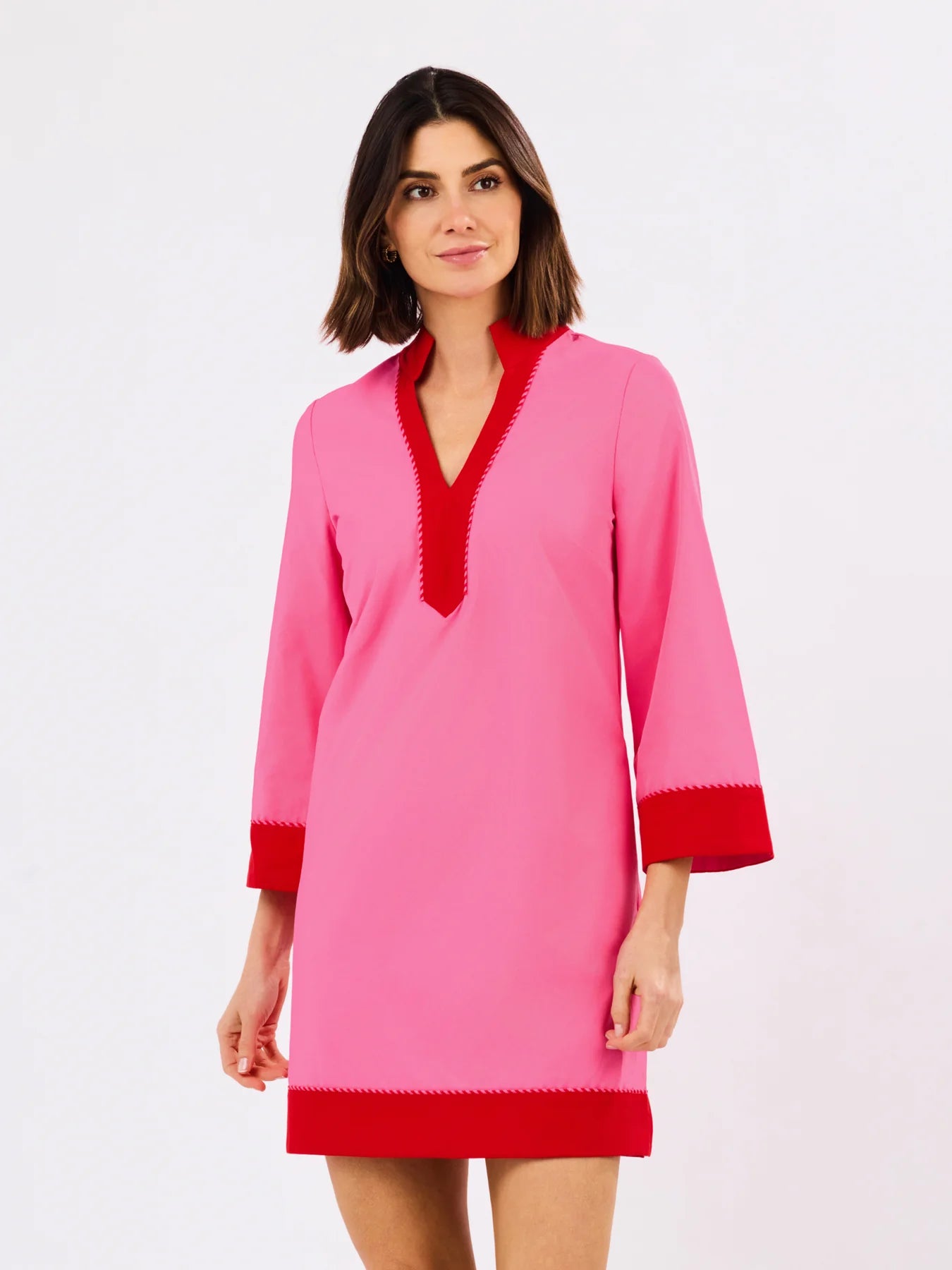 Mary Square Brenda Pink/Red