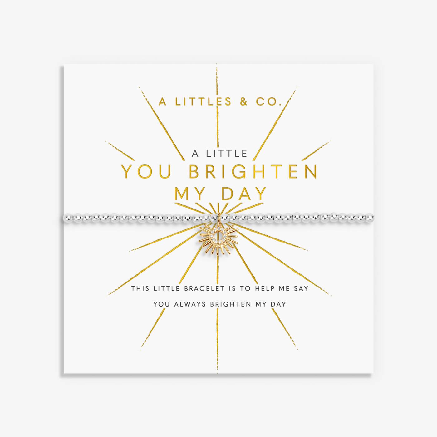 A Littles & Co You Brighten my Day Stretch Bracelet