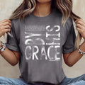 By His Grace Tshirt grey