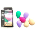 Puff Water Drop Makeup Sponge Set, 6 Pieces