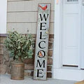 My Word! Porch Boards Welcome Cardinals on Blue