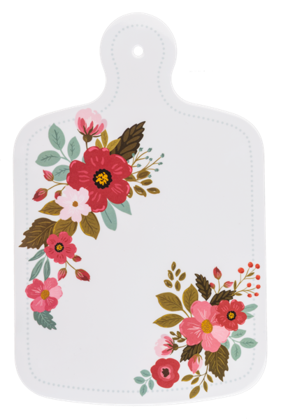Ganz Floral Charcuterie Board