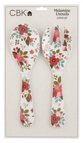 Ganz Floral Serving Utensil 2pc Set
