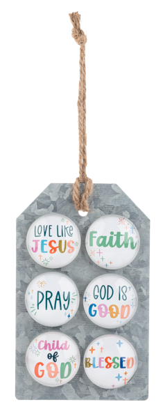 Ganz Faithful Sayings Magnet 6pcs Set