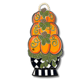 DK Designs Pumpkin Topiary Door Hanger