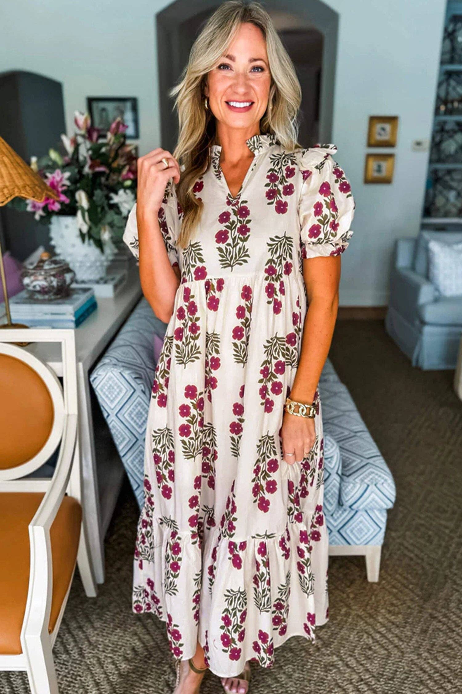 Lovesoft Floral Maxi Dress