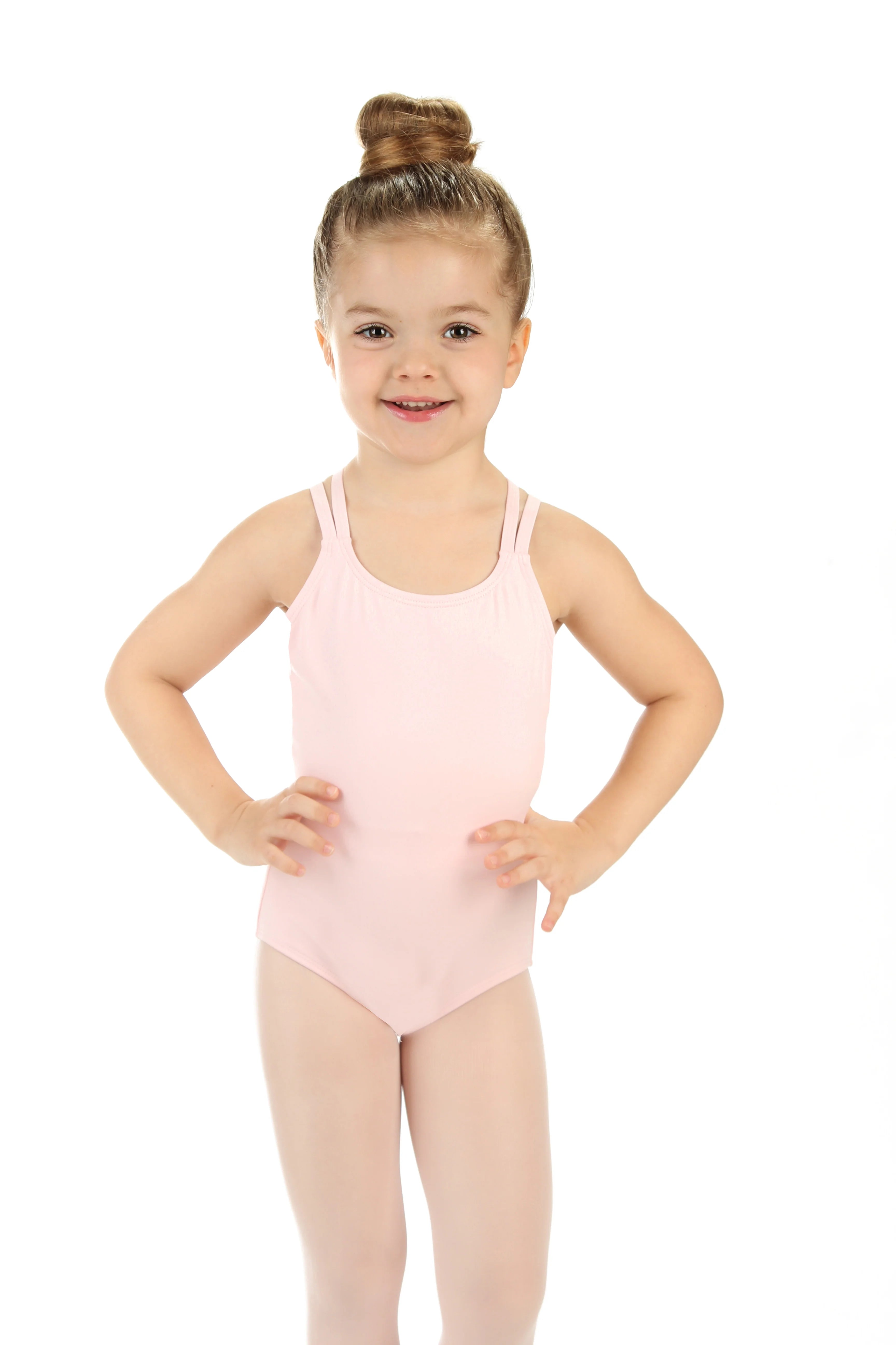 Double Strap Cami Girls Leotard