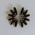 Michelle McDowell Ella Beaded Earrings Black