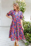 Mary Square Evie Dress Wanderlust Multi