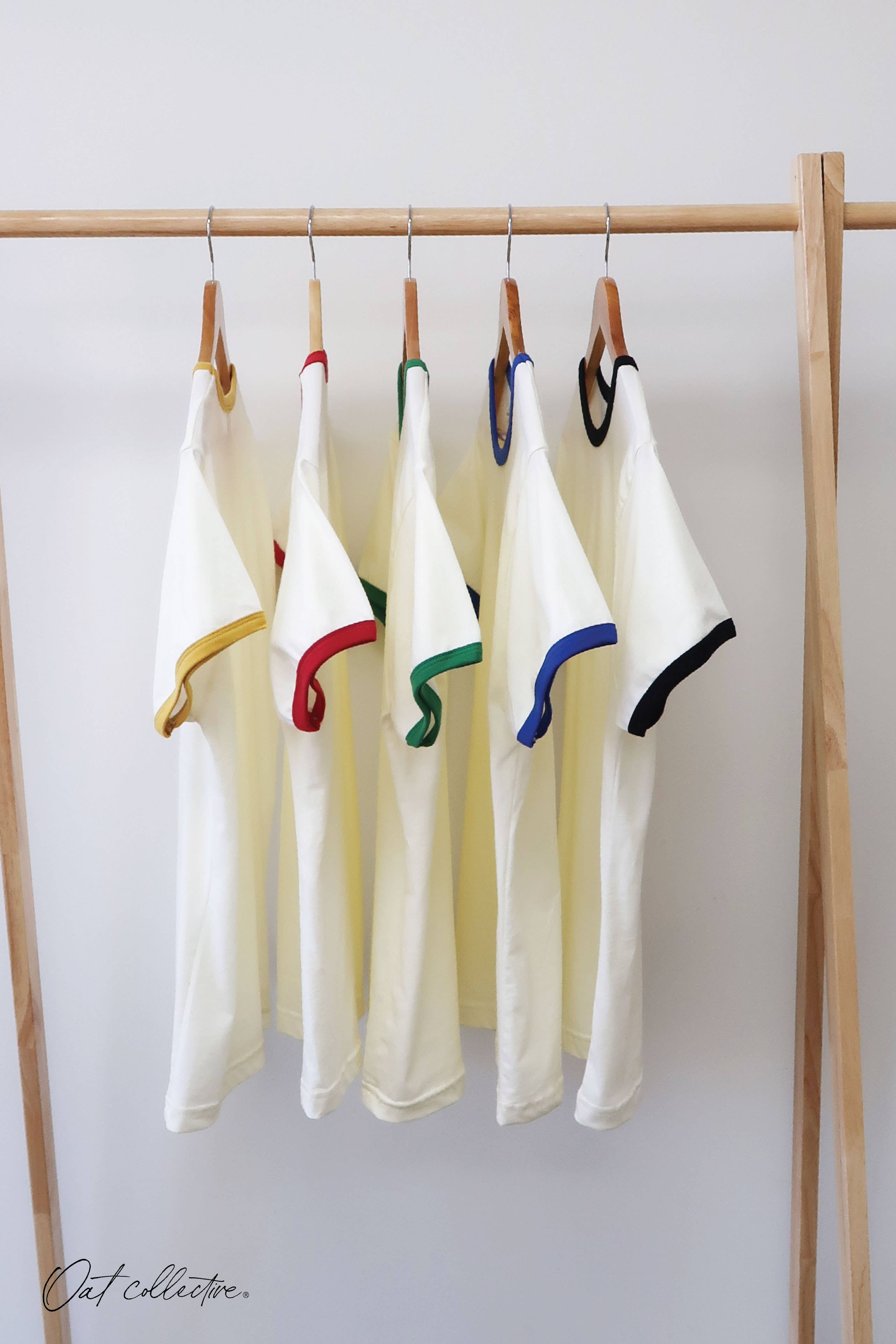 LOVE BOW Ringer Graphic T-Shirt