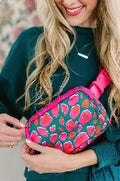 Mary Square Crossbody Fanny Pack Wild Child