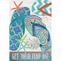 Magnolia Garden Get your Flip Flop on Garden Flag
