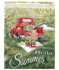 Magnolia Garden Hello Summer Garden Flag