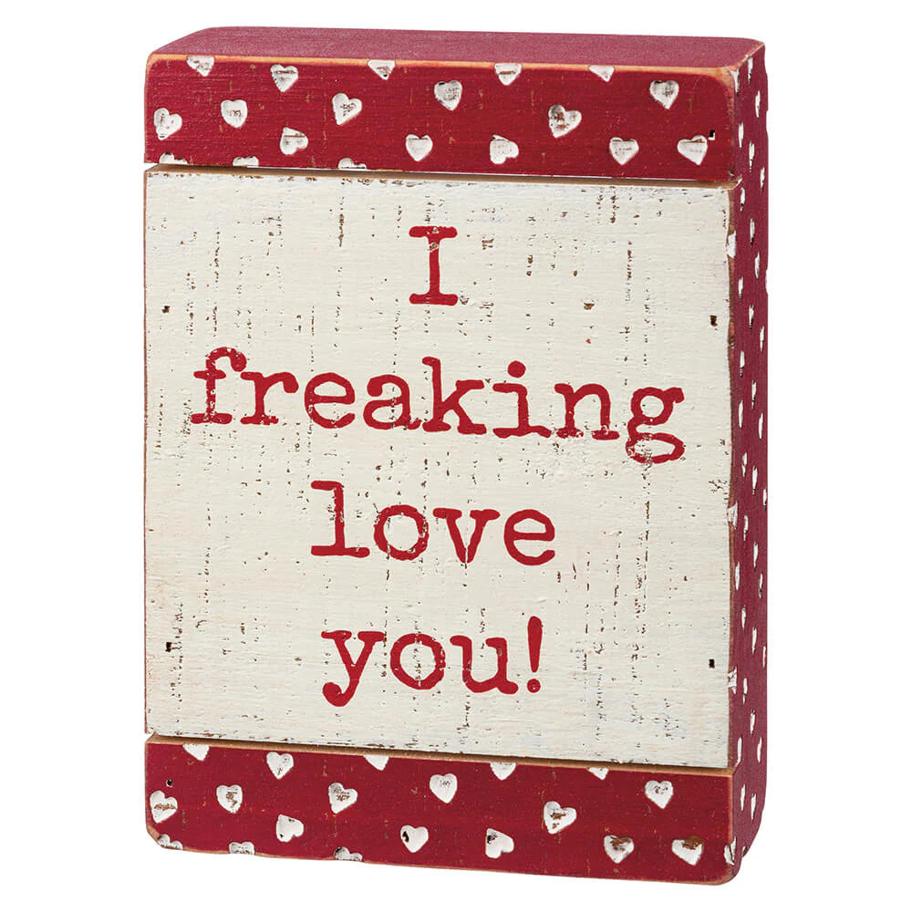 Primitives by Kathy Wood Box Signs Love