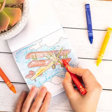 Land, Sea and Sky Carry along coloring set