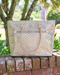 Caroline Hill Jayden Tote Black Patent