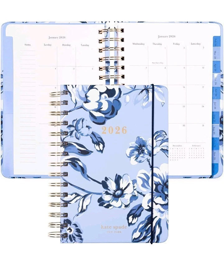 Kate Spade Floral Toile Planner