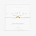 A Littles & Co Friendship Laughter Happiness Stretch Bracelet