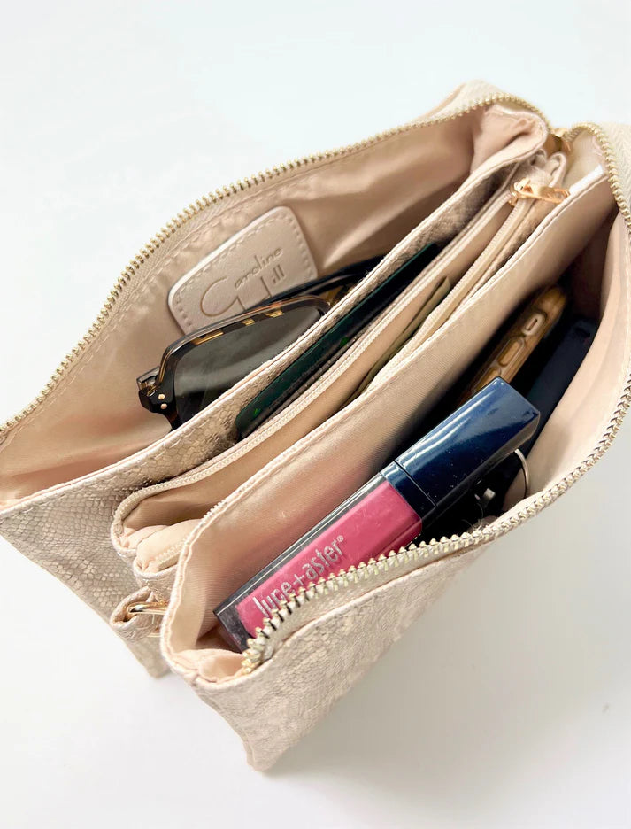 Caroline Hill Liz Crossbody Pearl
