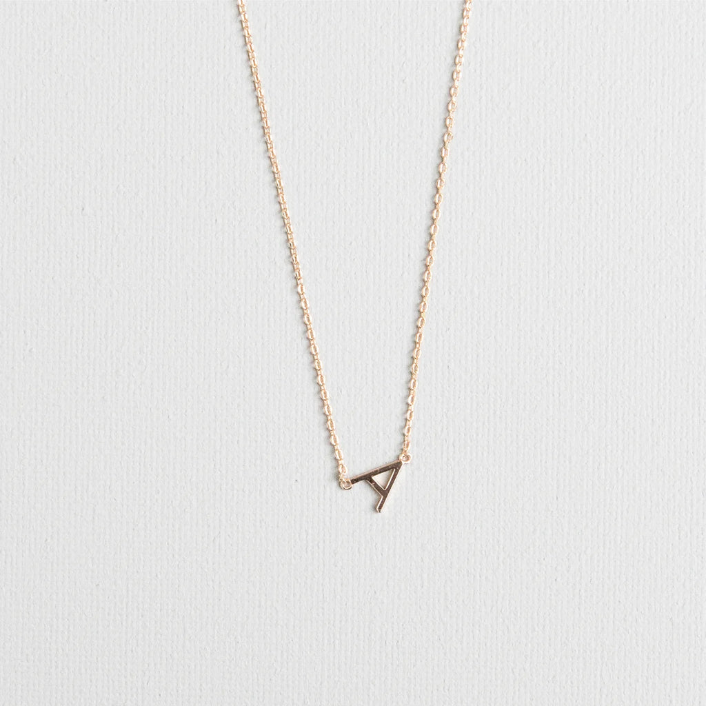 Michelle McDowell Luxe Initial Necklace