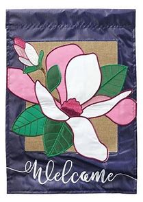 Magnolia Garden Welcome Magnolia Garen Flag