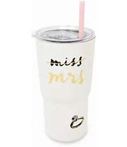 Kate Spade Miss to Mrs 20oz tumbler