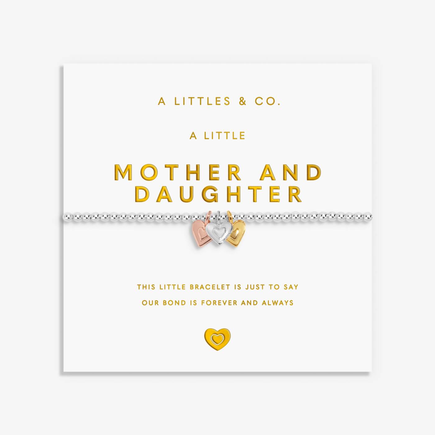 A Littles & Co Mother and Daughter Stretch Bracelet