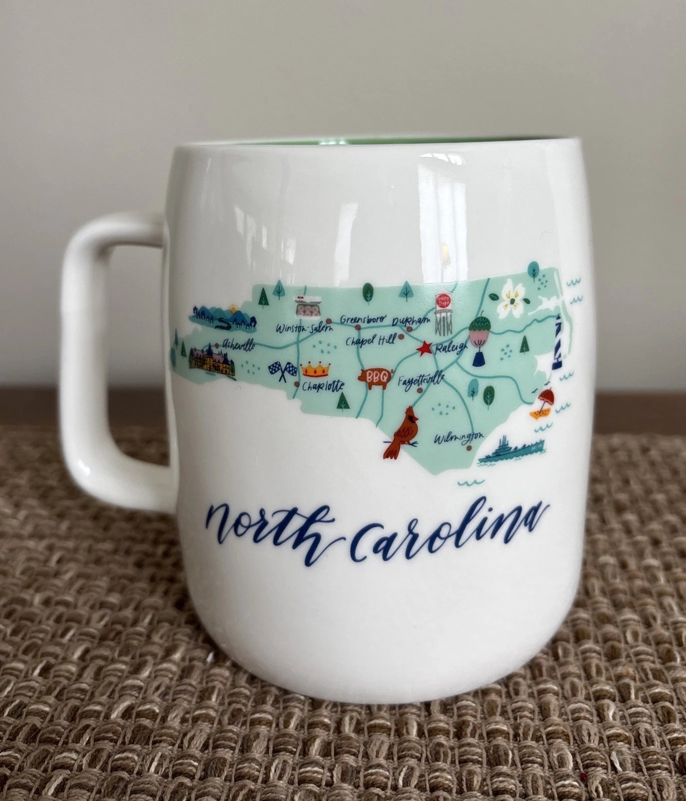 Mary Square North Carolina Coffee Mug